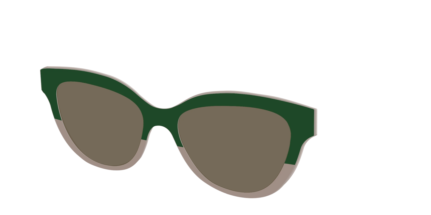 The Polarized Cedar & Sap Crystal Split Sun Top