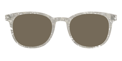 The Polarized White Quartz Pearl Sun Top