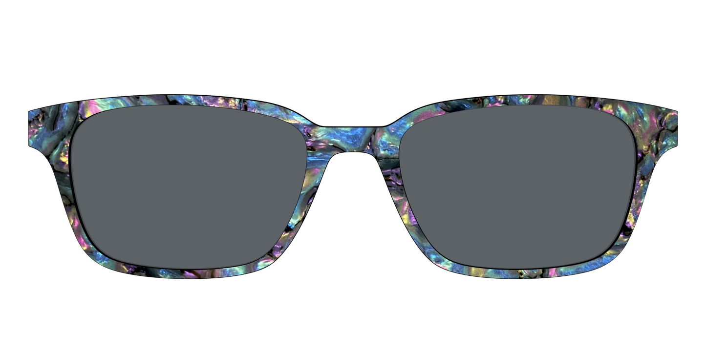 The Polarized Midnight Abalone Sun Top