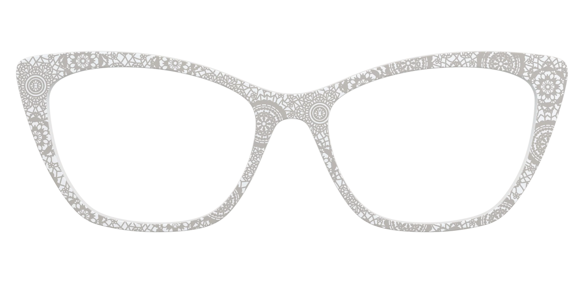 The Taupe Medallion Lace
