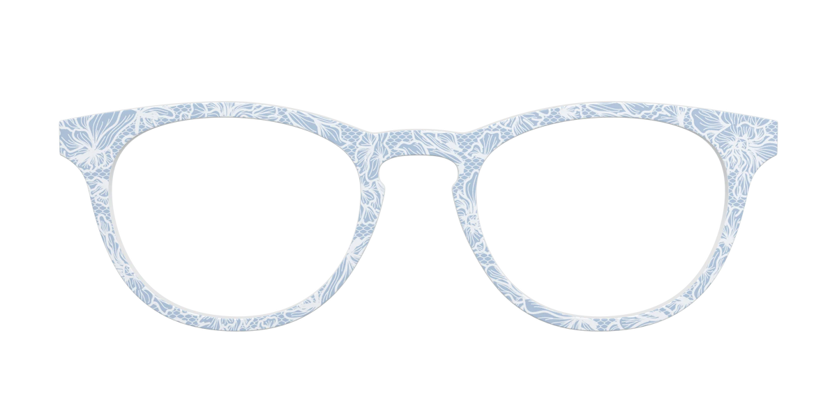 The Something Blue Floral Lace