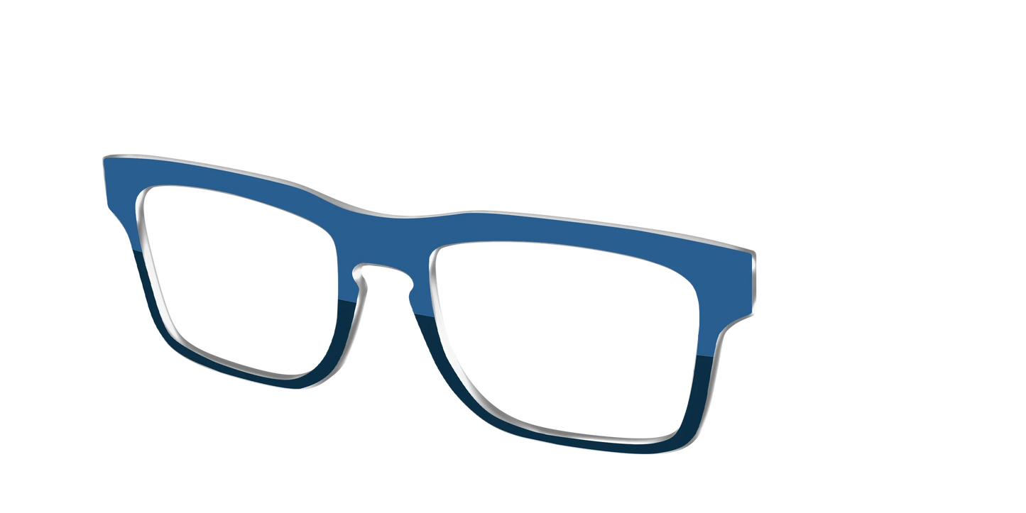 The Denim & Navy Split