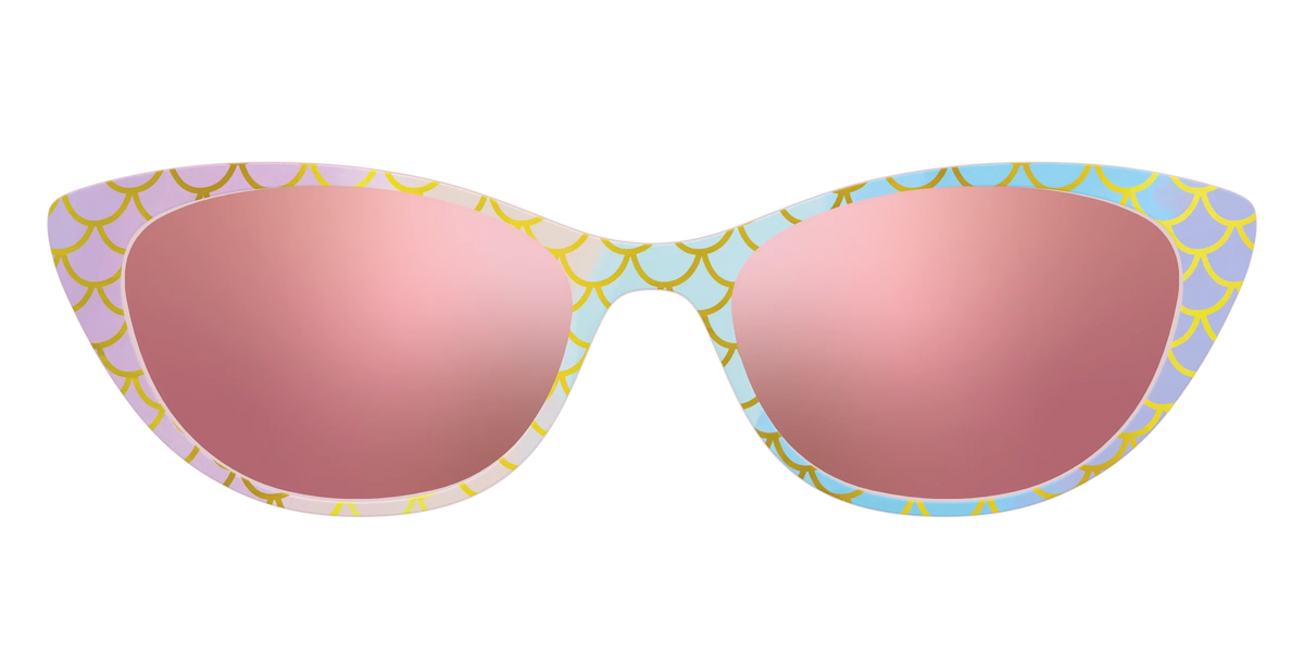 The Polarized Rainbow Mermaid Sun Top