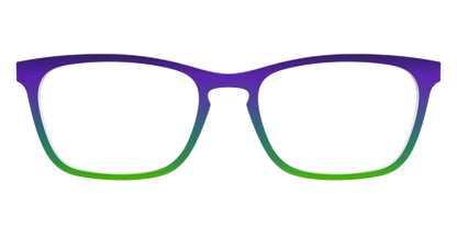 The Ultra Violet to Bright Green Gradient