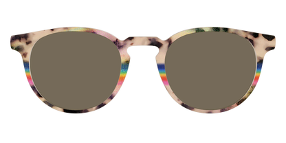 The Polarized Prism Split Tortoise Sun Top