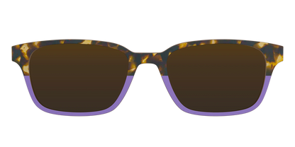 The Polarized Lavender Tortoise Split Sun Top