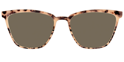 The Polarized Bisque Tortoise Split Sun Top
