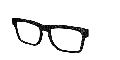 The Black Holographic Mini Dot