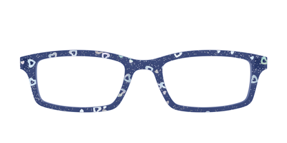 The Denim Heart Glitter Crystal