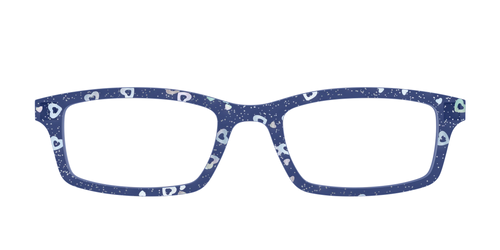 The Denim Heart Glitter Crystal
