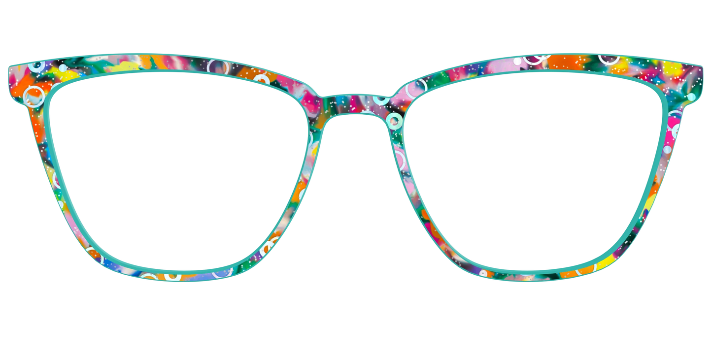 The Imaginative Tortoise with Bubble Glitter