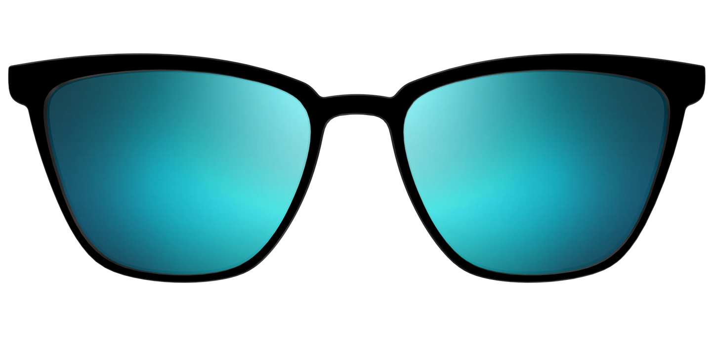 The Polarized Blue Reflective Sun Top