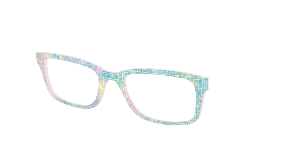 The Pastel Gradient with Holographic Hatching