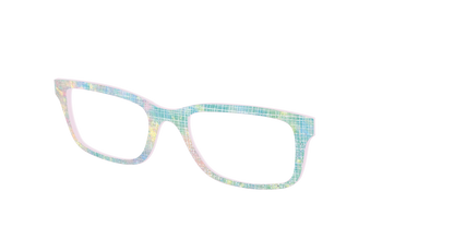 The Pastel Gradient with Holographic Hatching