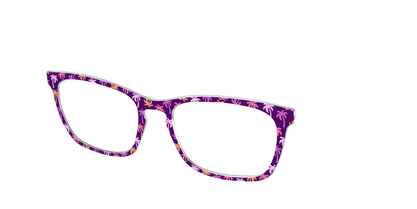 The Violet Palm Trees