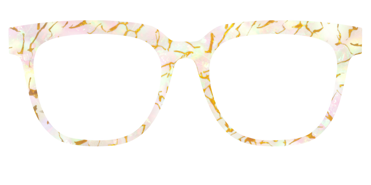 The Opalescent Pearl with Gold Streaks