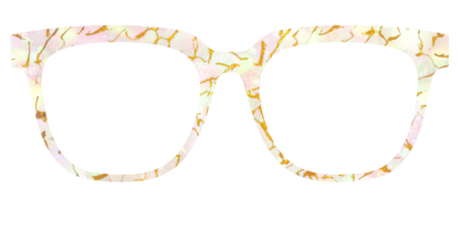 The Opalescent Pearl with Gold Streaks
