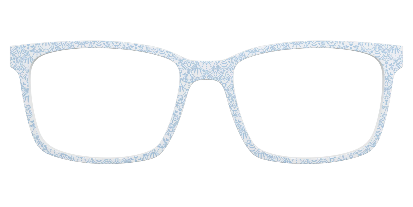 The Something Blue Scallop Lace