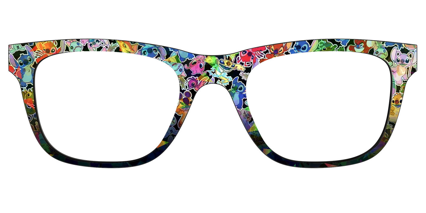 Stitch & Friends Sticker Holographic