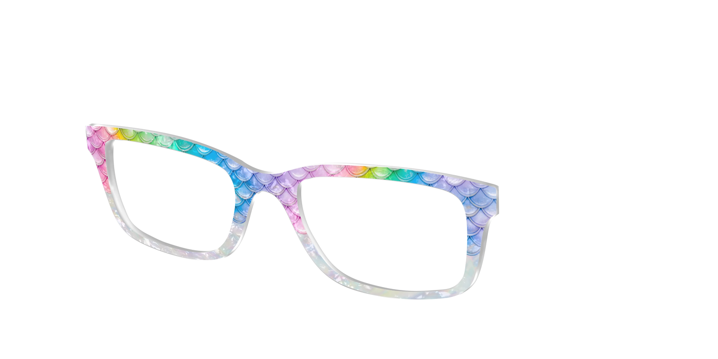 The Rainbow Pearl Scales Crystal