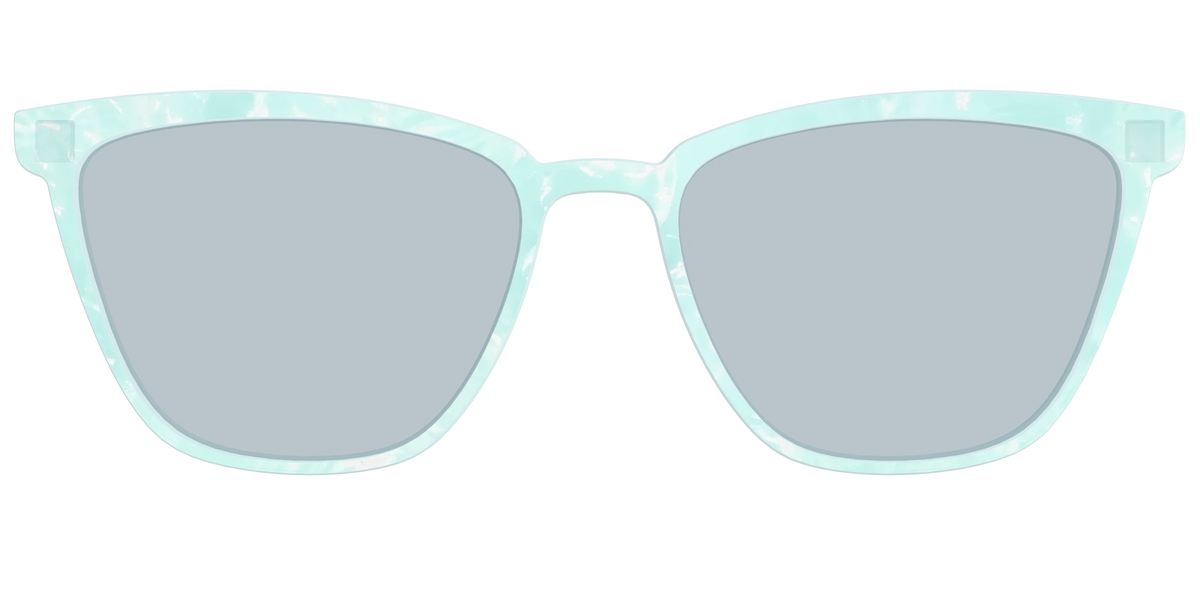 The Oceanic Pearl with Slate Blue Lens
