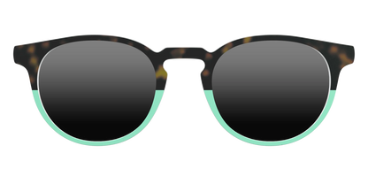 The Polarized Matcha Split Sun Top