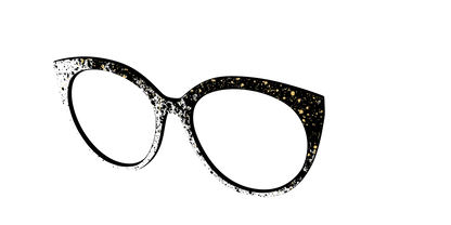 The Black & White Splatter