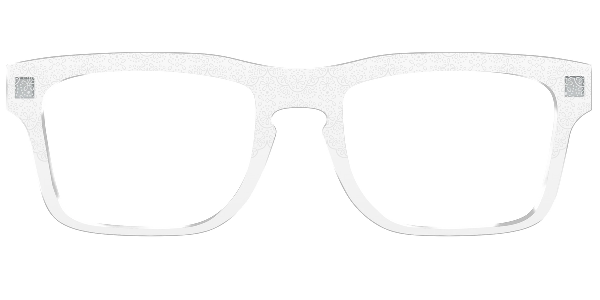 The White Eyelet Crystal