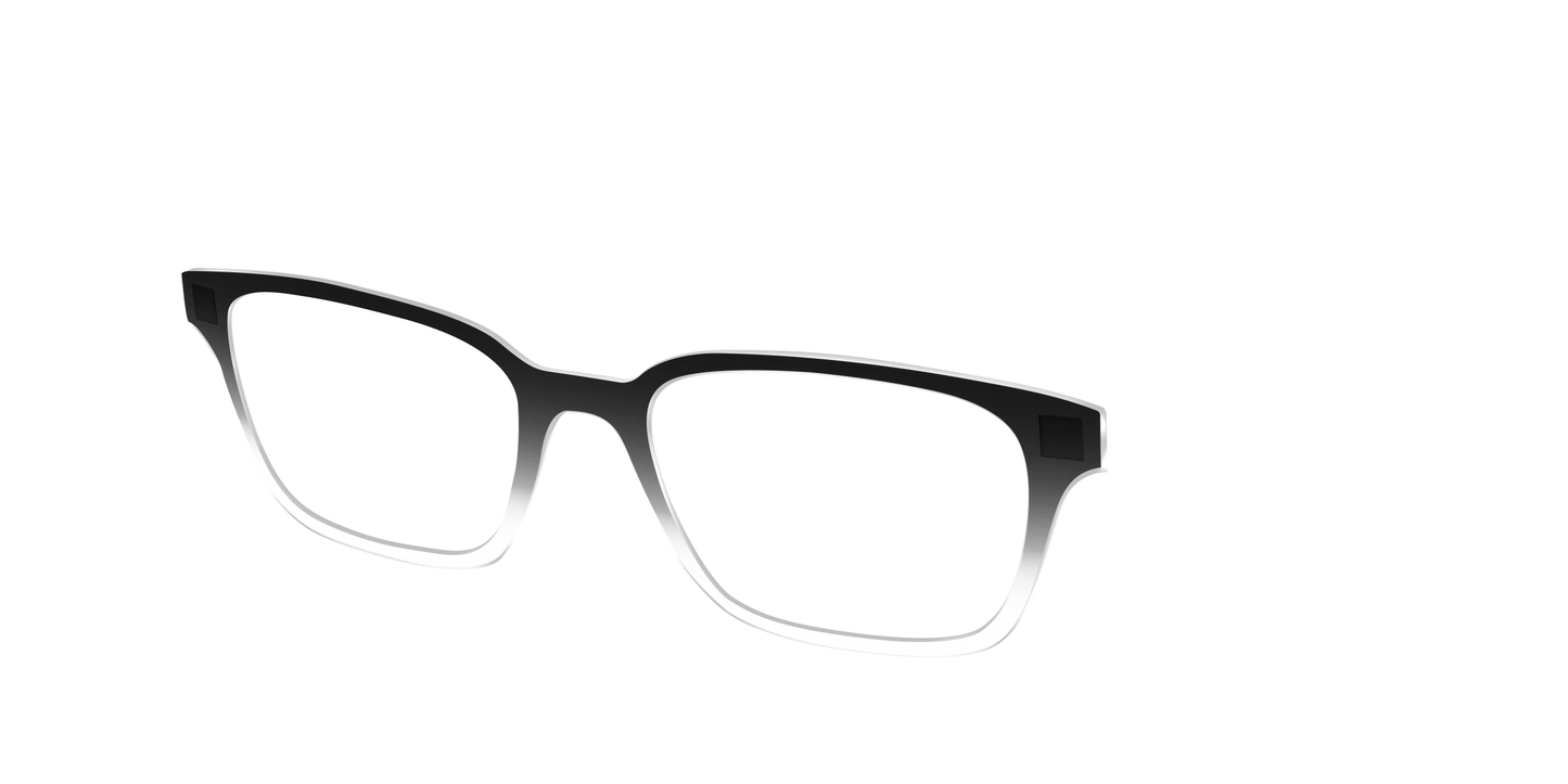 The Black Gradient Crystal