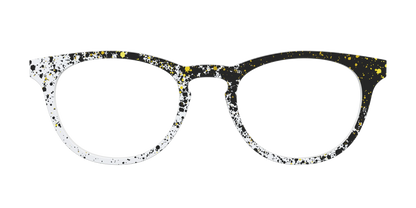 The Black & White Splatter