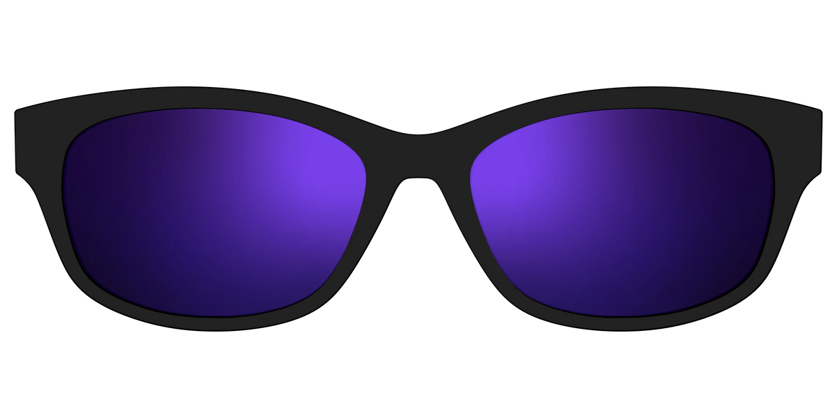 The Polarized Purple Reflective Sun Top