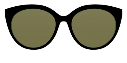 The Black with Green Racquet Sport Lens