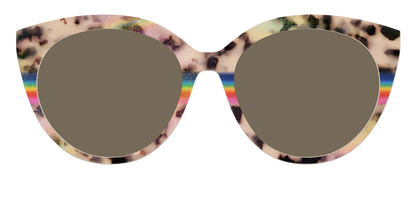 The Polarized Prism Split Tortoise Sun Top
