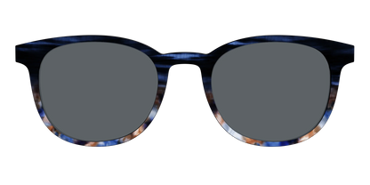 The Polarized Blue Horn Tortoise Sun Top