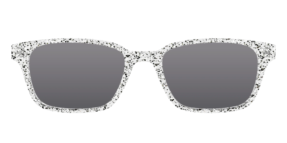 The Polarized Silver Sparkle Sun Top