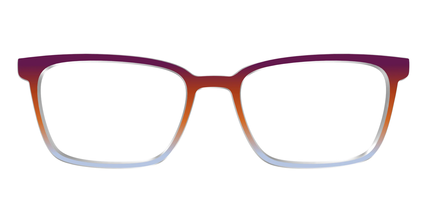 The Raspberry to Periwinkle Gradient