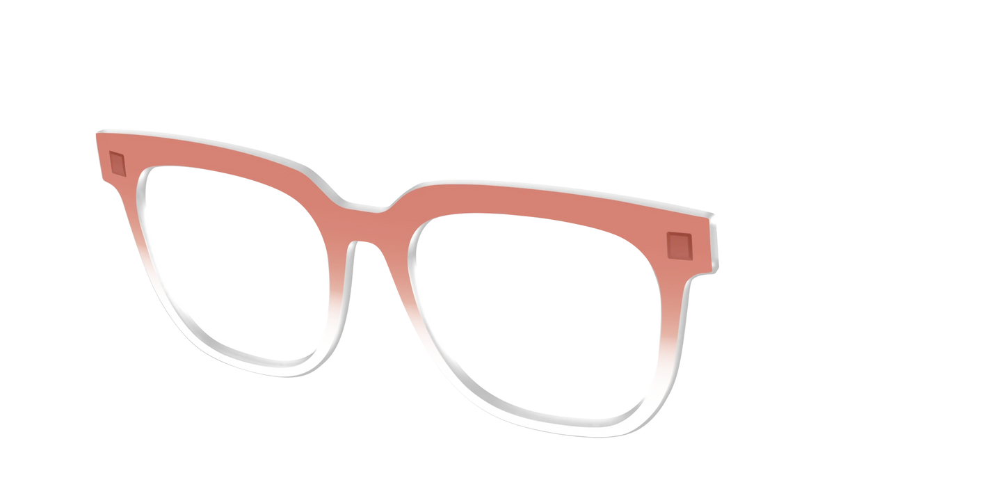 The Burnt Orange Gradient Crystal
