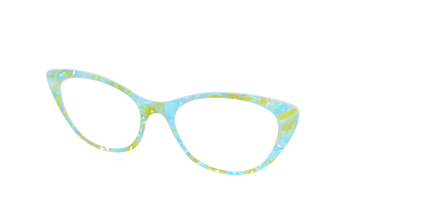 The Blue Lemonade Pearl Marble