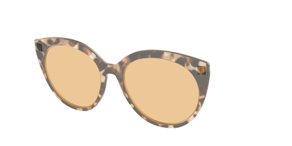 The Neutral Tort Crystal With Umber Brown Lens