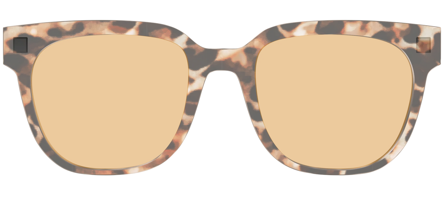 The Neutral Tort Crystal With Umber Brown Lens