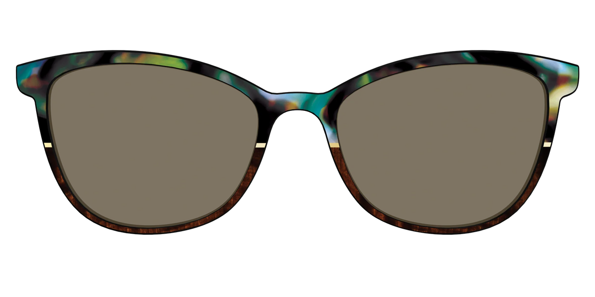 The Polarized Mirage Split with Gold Foil Sun Top