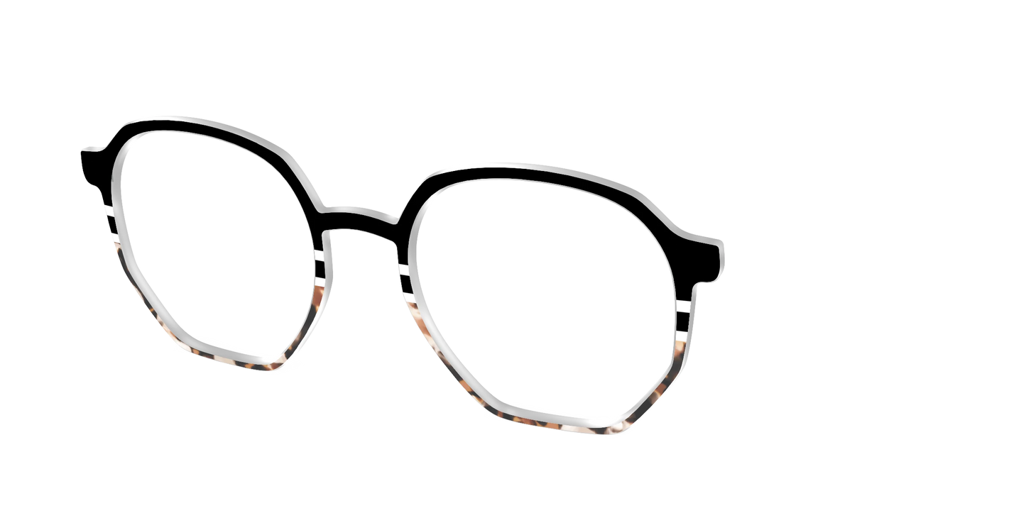 The Chic Tortoise Crystal Split