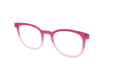 The Flamingo to Blush Gradient Crystal