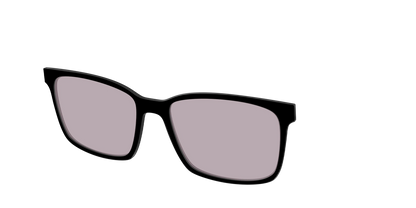 The Black with Gray Gaming Lens