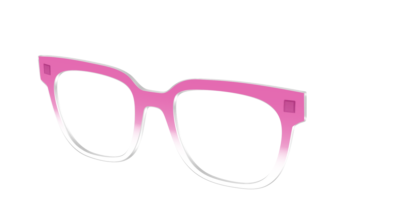 The Magenta Gradient Crystal