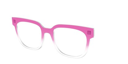 The Magenta Gradient Crystal
