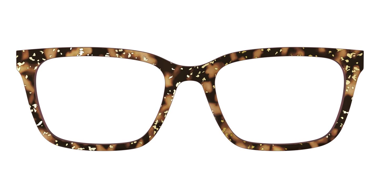 The Sandalwood Tortoise with Gold Foil