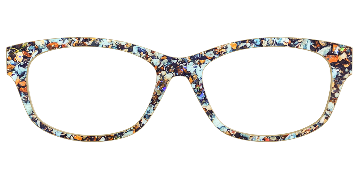 The Seashell Tortoise with Holographic Glitter