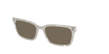 The Polarized White Quartz Pearl Sun Top