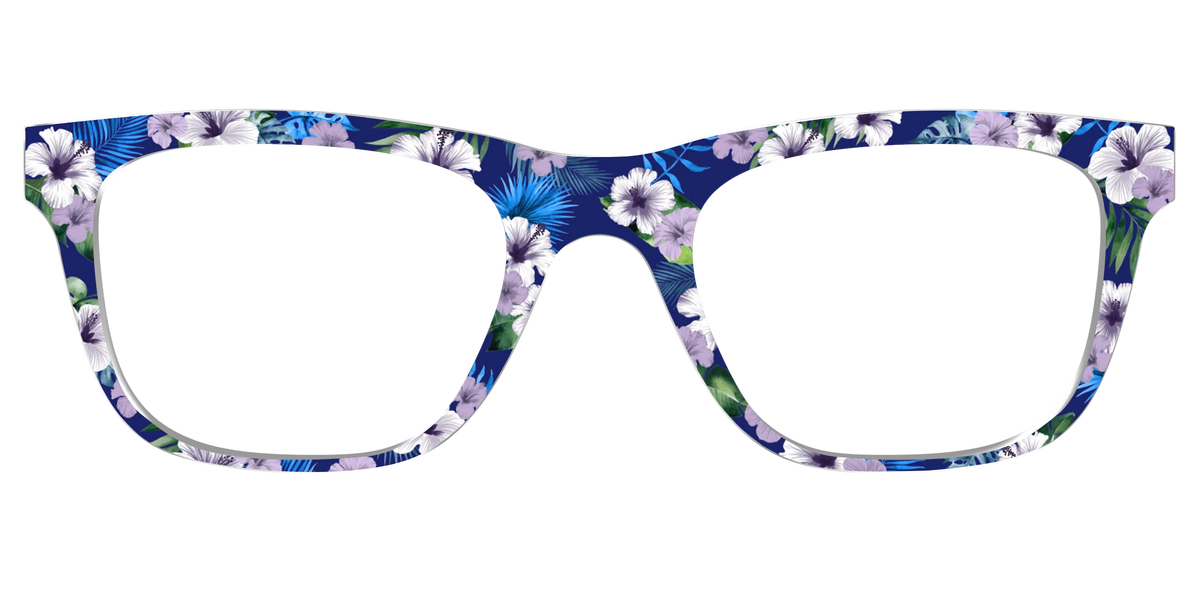 The Tropical Blue Blossoms